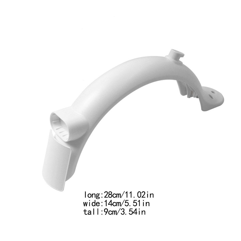 Electric Scooter Plastic Rear Fender Metal Mount Support Mud Guard Spare Parts Kit Replacement for M365/Pro/Pro 2/M187