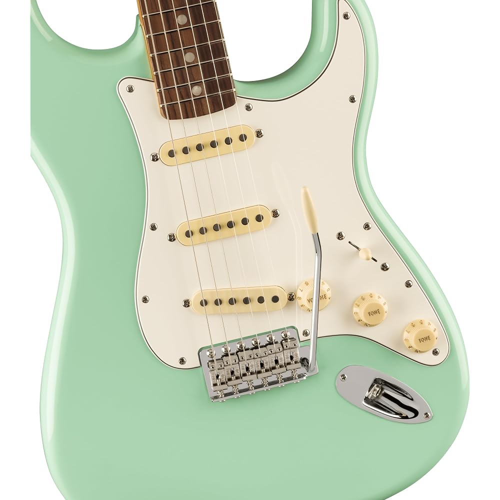 Fender Мексиканская Электрогитара Vintera® II Stratocaster® 70-х, Палисандровая Накладка, Surf Green с...