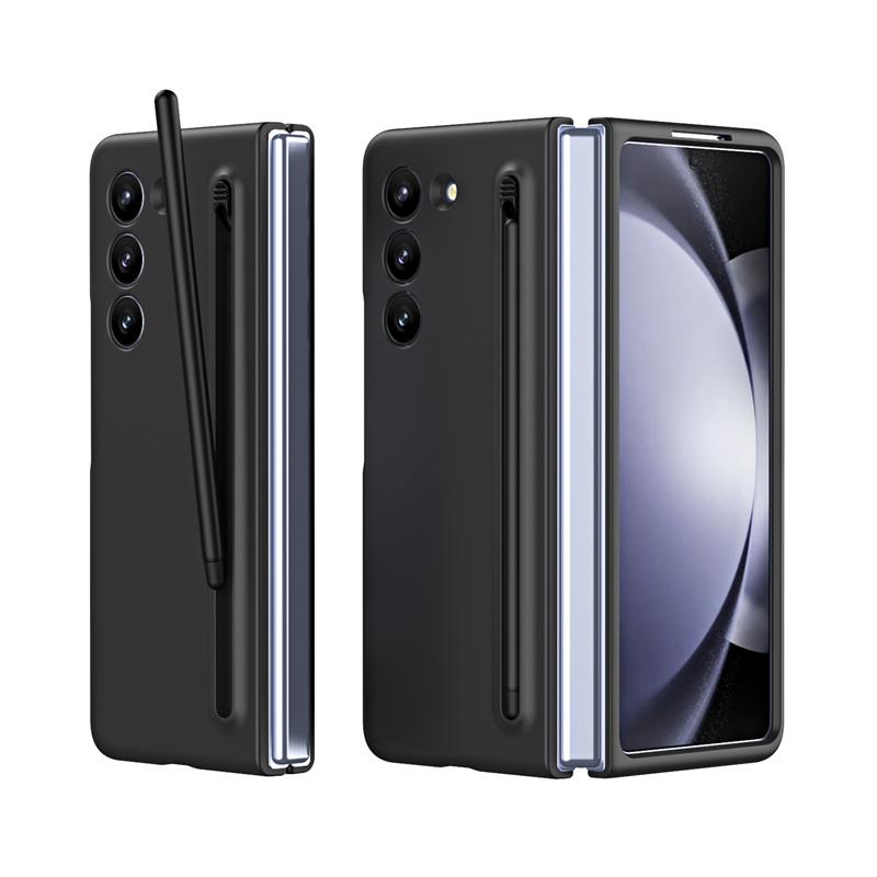 For Samsung Galaxy Z Fold 8 Ultra / 7 6 5 4 3 360 Full Screen Protector Tempered Film Hard PC Folding Cover With Stylus Pen Case