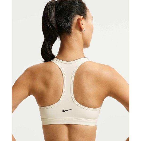 Nike Спортивный бюстгальтер с логотипом Swoosh, на спине-борцовка, пуловер, женское нижнее белье IV4975-133