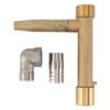 Quick Coupling Valve Key Professional Efficient G1 Male Thread Brass Quick Water Intake Valve Key