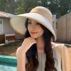 Summer Empty Top Wide Brim Sun Hat for Women Anti UV Sunscreen Bucket Hat Female Sun Protection Outdoor Beach Cap