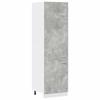 Built in Refrigerator Cabinet Lyon Concrete Grey 60 x 57 x 207 cm Engineered Wood