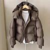 Annual Down Cotton-padded Clothes Women's Short Fashion Cotton-padded Clothes Loose Design Jacket