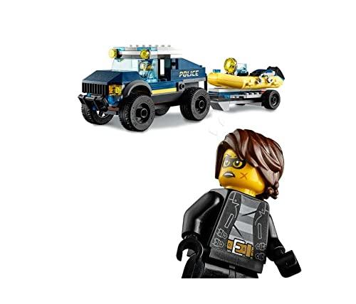 LEGO City Элитный полицейский катер Конвой 60272