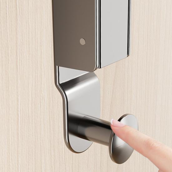 Folding Clothes Drying Rack Rustproof Corrosion Resistant Strong Load-bearing Easy To Install Laundry Hanging Hook Coat Rack with 6 Groves