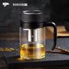 Wanxiang High Borosilicate Glass Tea Infuser Mug with Handle