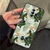 Retro Banana Leaf Plant Case For ZTE Nubia RedMagic 11 Pro Plus 10 9 8 8S 9S 10S Pro 5G 5S 6 7 6S 7S Pro 11 Air Cover