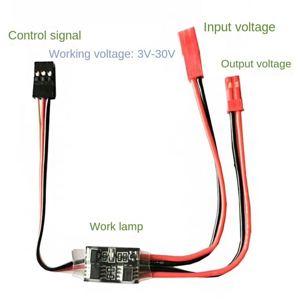 High Current Electronic Switch 2-20A RC Drone Parts Portable Remote Controller Switch