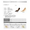 Sexy Thin Metal Heel 9.5cm Thin Heel High-heeled Cloth Surface Shallow Mouth Pointed High-heeled Shoes Women's Single Shoes