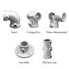 Fixed Buckle Frame Fasteners 1\2''/3\4" Circular Pipe Connector New Pipe Fitting Connector  Pipes