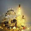 Wine Bottle Light With Cork LED String Lights Battery Fairy Lights Garland Christmas Party Wedding Bar Decoration