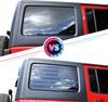 Вырезанная наклейка с флагом США для Jeep Wrangler JK 07-17