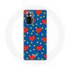 Case - BTS - Xiaomi Redmi Note 10 Pro - Soft Silicone - BT21 TATA Pattern - Blue Color