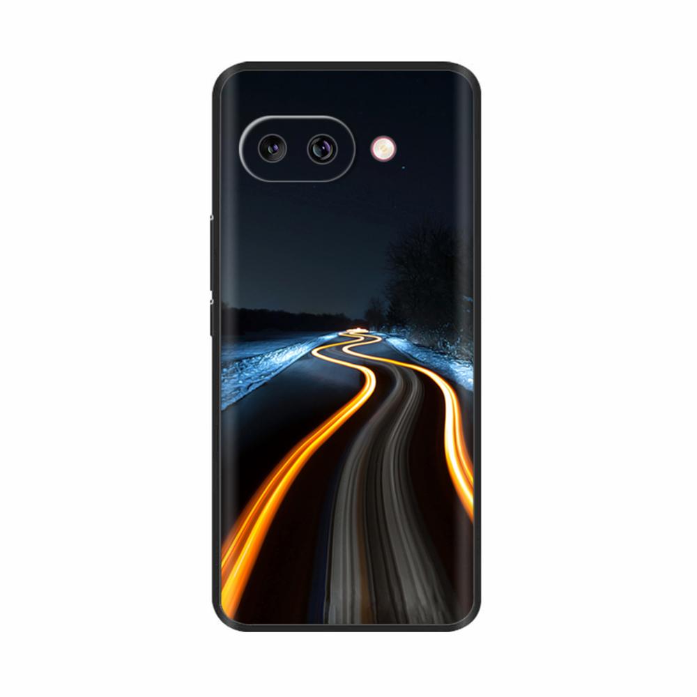 Чехол для Google Pixel 9A Роскошный Мягкий Силикон Узорчатая Покрашенная Задняя Крышка Для Google Pixel 9A GXQ96 GTF7P G3Y12 Чехлы Сумки для Телефона