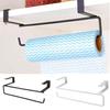 Kitchen Cabinet Door Drawer Roll Paper Towel Rack Holder Rail Organizer Hanger