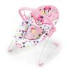DISNEY BABY -MINNIE- Baby Bouncer Confetti, Arch with Removable Developmental Toys, Soothing Vibrations, Machine Washable