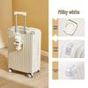 Sturdy Durable Fashionable Trolley Case: Large Capacity Suitcase with Universal Wheels & Combination Lock