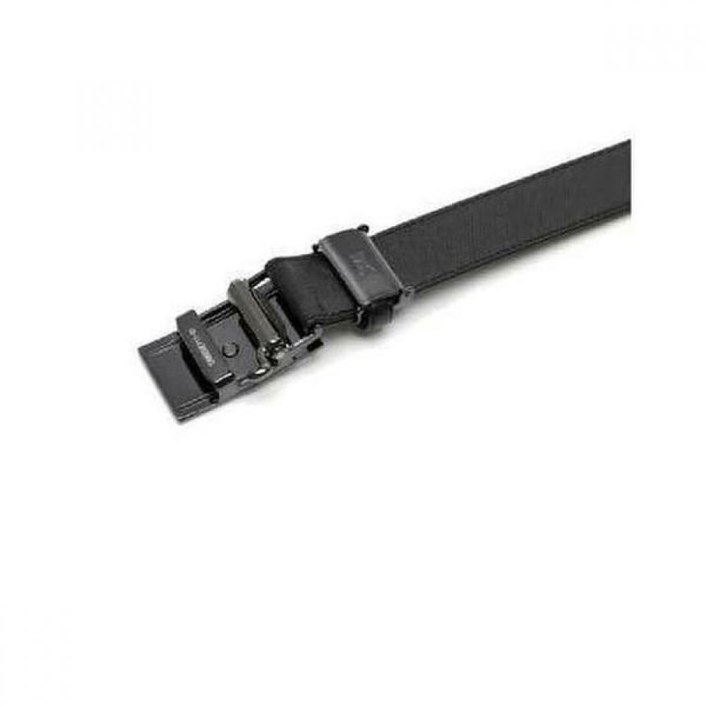 Daks Black Leather Automatic Belt With Buckle Logo Pattern Dbbe2e711bk
