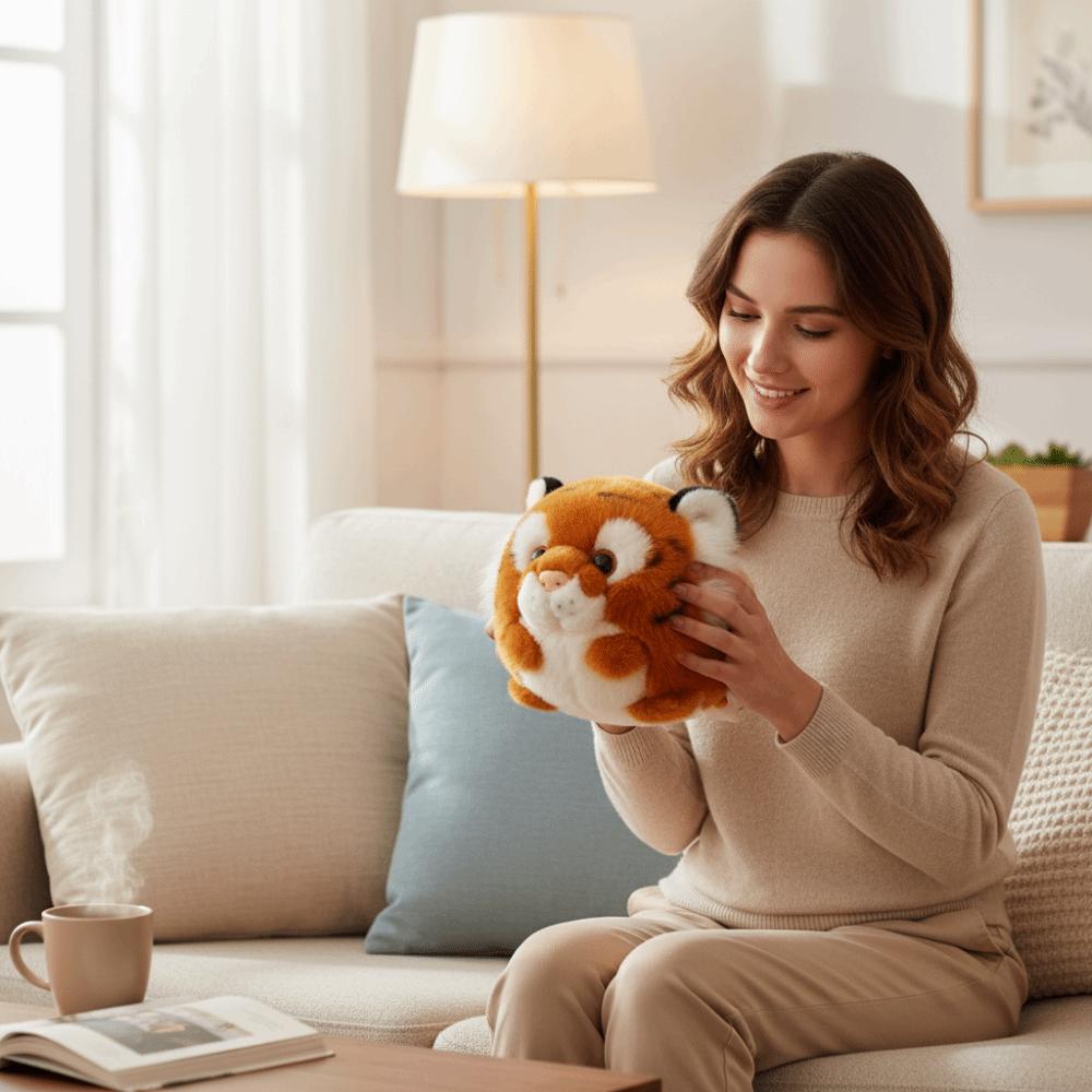 Collection Simulation Tiger Plush Toy Soft Koala Pillow Dolls Children Gift
