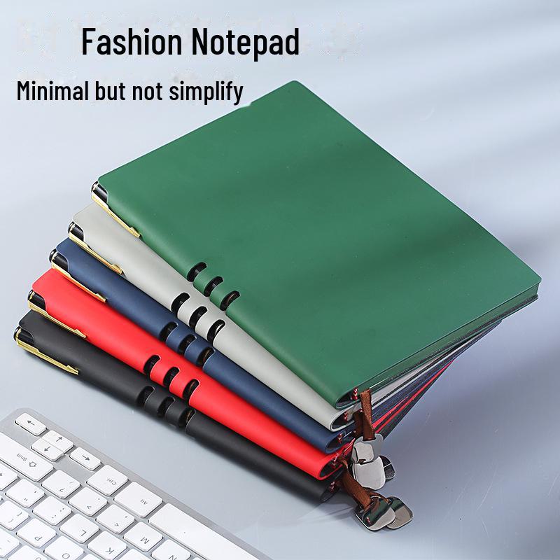 Творческий блокнот для чтения из мягкой кожи формата А5 для студентов колледжей — стильный и ценный ежедневник с подвеской для делового и личного использования.