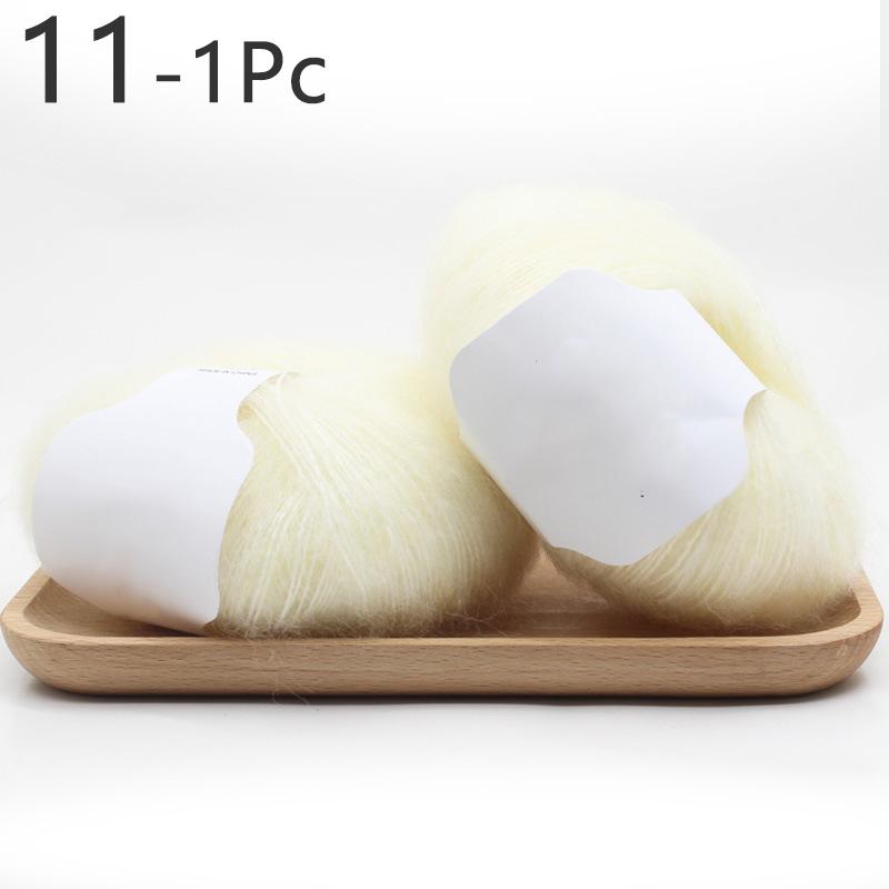 1 шт., 30 г, нить для вязания крючком из мохера для свитера, шарфа, пряжа для вязания, мягкая многоцветная пряжа для рукоделия «сделай сам»