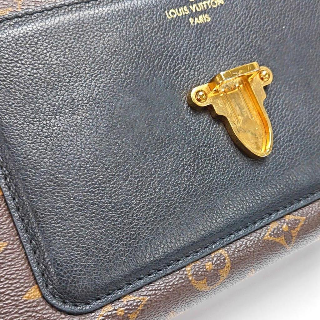 [Pre-Owned] Victoire Monogram Chain Leather Shoulder Bag - Fair #1N3CL54