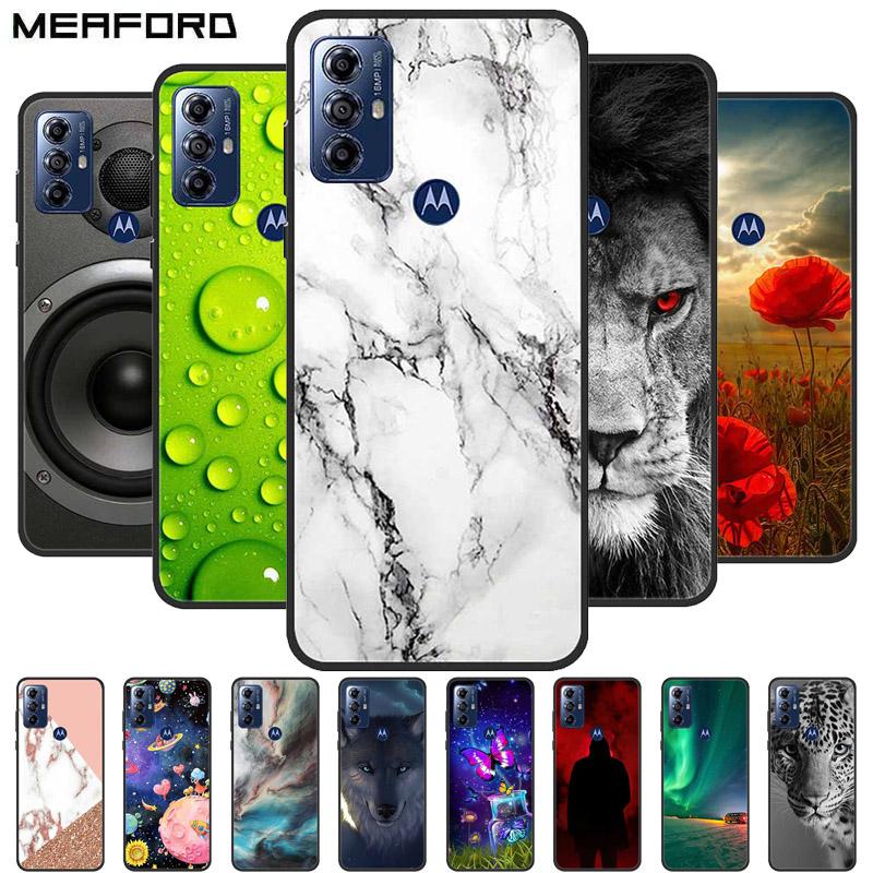 Чехол для Motorola Moto G Play 2023 Мягкий силиконовый задний чехол для Moto G Play 2023 Чехол GPlay 2023 Черная крышка для телефона