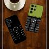 Старый телефон Экран телефона Силиконовый чехол Для Samsung S24 22 20 23 21 20 Ultra Plus Lite 5G Чехол с принтом
