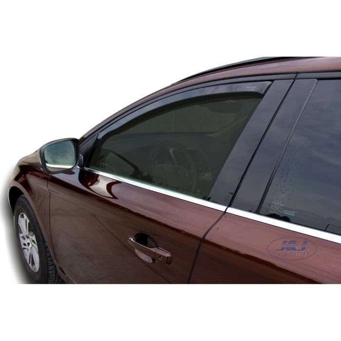 Дефлекторы воздуха - J&J AUTOMOTIVE - Heko - Тонированные - Легкая установка - Для Volvo XC60 2008-2016