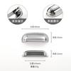 European Solid Brass Handles for Furniture Shell Shape Cabinet Knobs and Handles Kitchen Drawer Handles Shoe Cabinets Pulls