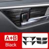 Для Toyota RAV4 XA50 2019 2020 2021 2022 2025 2024 RAV 4 гибридный автомобиль внутренняя дверная ручка чаша отделка наклейки аксессуары