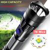 High Power LED Flashlight Ultra Bright Torch Light USB Rechargeable Lamp Most Powerful Flashlights For Family Walking Strong Light LED Lantern