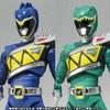 Bandai С.Х.. Figuarts Kyoryu Синий и Зеленый Набор Ограниченный Tamashii Web
