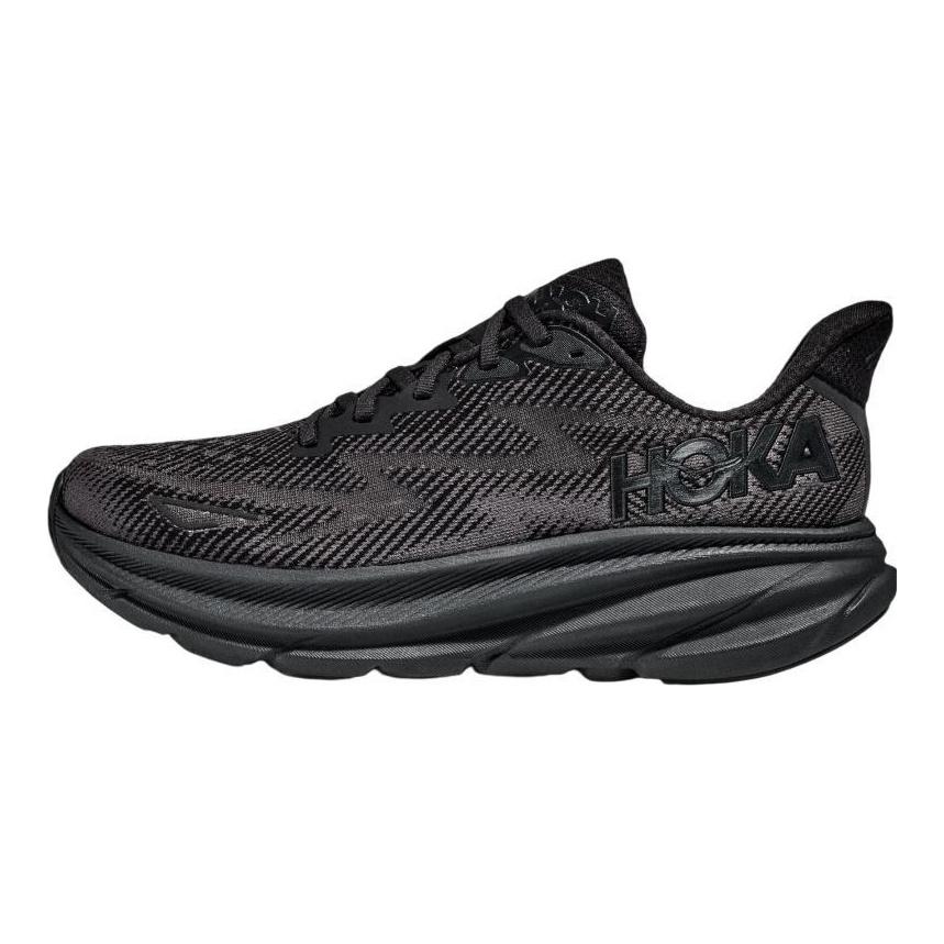 HOKA One One Кроссовки Clifton 9 Wide 'Triple Black' 1132210-BBLC