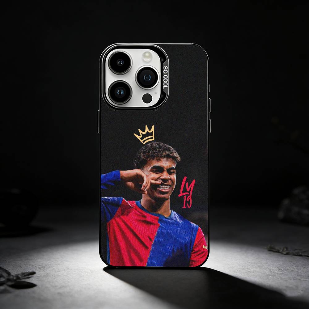Чехол для телефона L-Lamine 19 Y-Yamal Для iPhone 17,16,15,14,13,12,11 Plus,Pro Max,XS,Цветной серебристый чехол для телефона