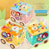 Early Learning Multifunctional Stacking Bus Educational Musical Bus Learning Education Bus  Gifts