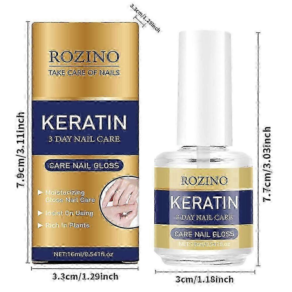 Nail Strengthener for Nail Growth Treatments, Fast Keratins Nail Hardener for Damage Nails, Nail Care Supplies