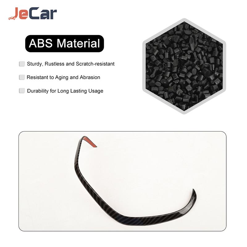 JeCar Carbon Fiber Car trument Панель приборов Рамка Полосы Декоративная Крышка Для Chevy Camaro 2016 Up Car Interior