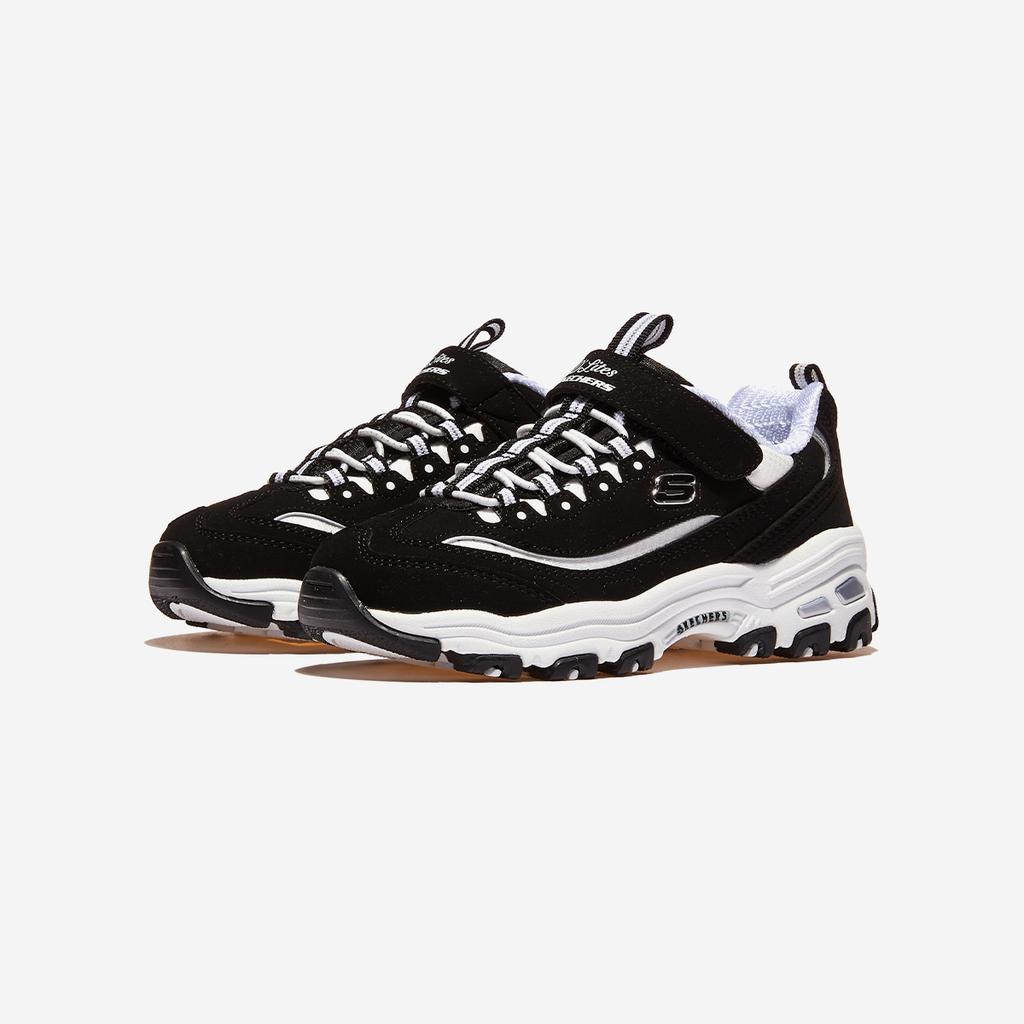 [Skechers] D'Lite Kids [304154L-BKW]