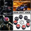 Hacreyatu Car-Styling 6 Speed Leather Gear Stick Shift Knob For Subaru Impreza WRX STI 2009 2010 2011 2012 2013 2014 2015 2016 2017 2018 (Black Suede