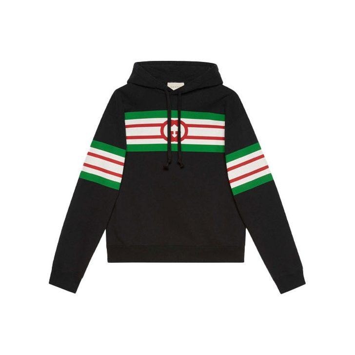 Gucci Худи с принтом Interlocking G 646953-XJDAH-1082