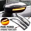 LED Dynamic Turn Signal Blinker Lights Side Mirror Indicator Flasher For Ford Fiesta MK7 B-Max 2008 2009-2017 ST Line MK8 2018