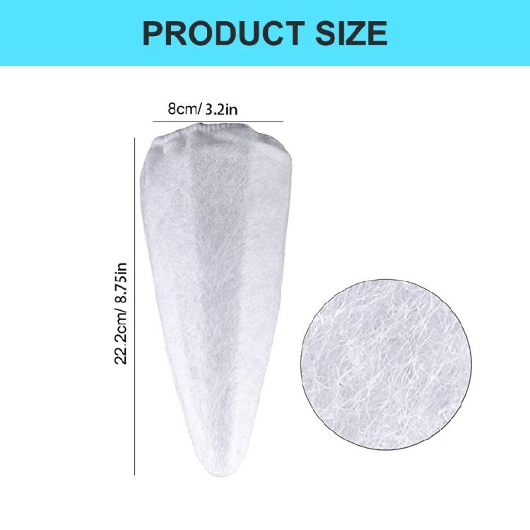 10pcs Heavy Duty Swimming Pool Filter Bags MultiLayer Mesh Debris Collector Filtration Cotton Bag for Most Pool Vacuums