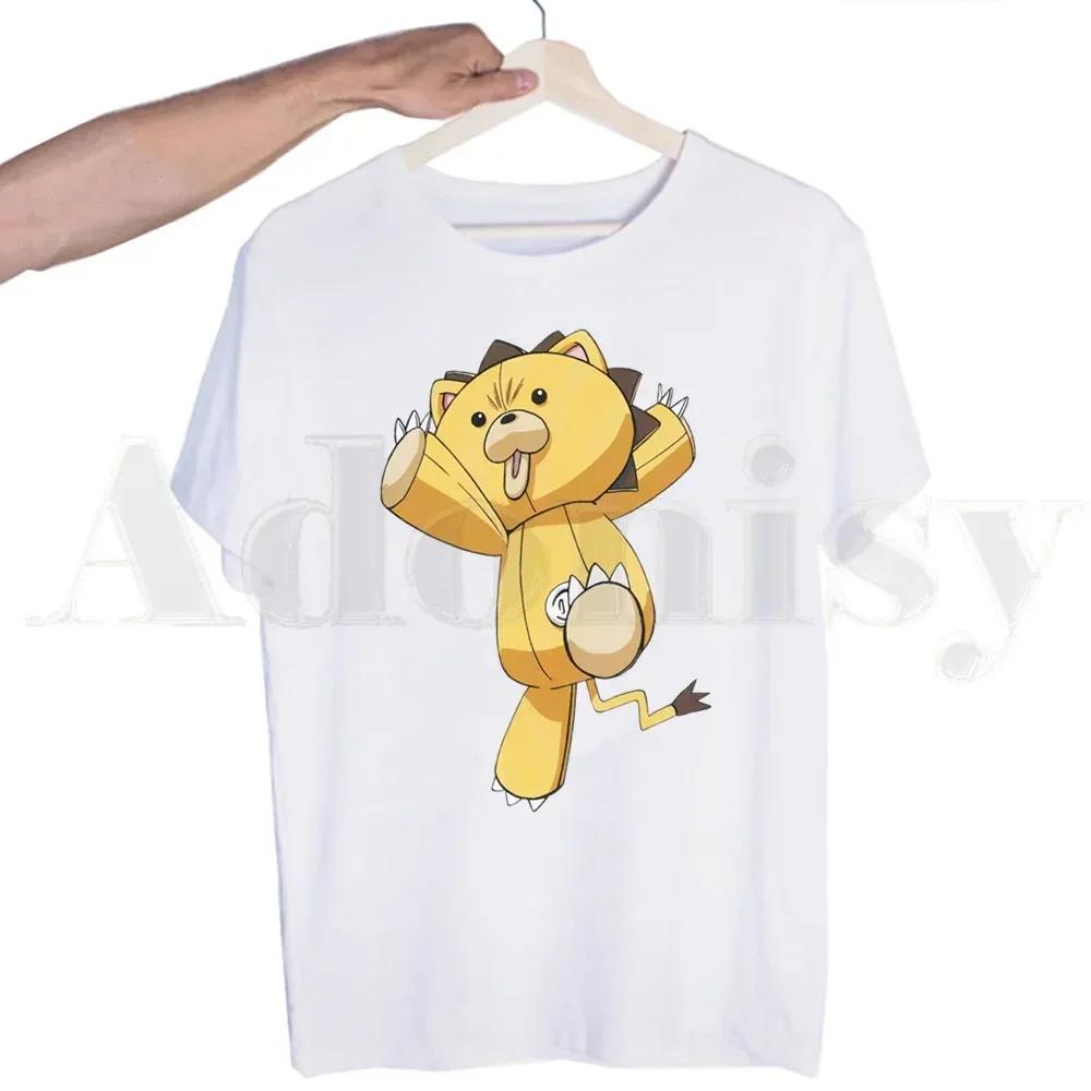 Блич Аниме Куросаки Ичиго Зараки Кенпачи Футболки Мужская Мода Летние Футболки Футболка Топ Футболки Уличная Одежда Харадзюку Смешные