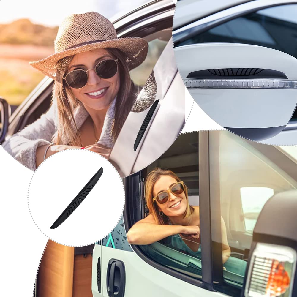 wiiAiloo 6 шт. Защитная накладка на кромку двери автомобиля Защита от царапин Защитная накладка на кромку двери автомобиля при столкновении Подходит для большинства автомобилей