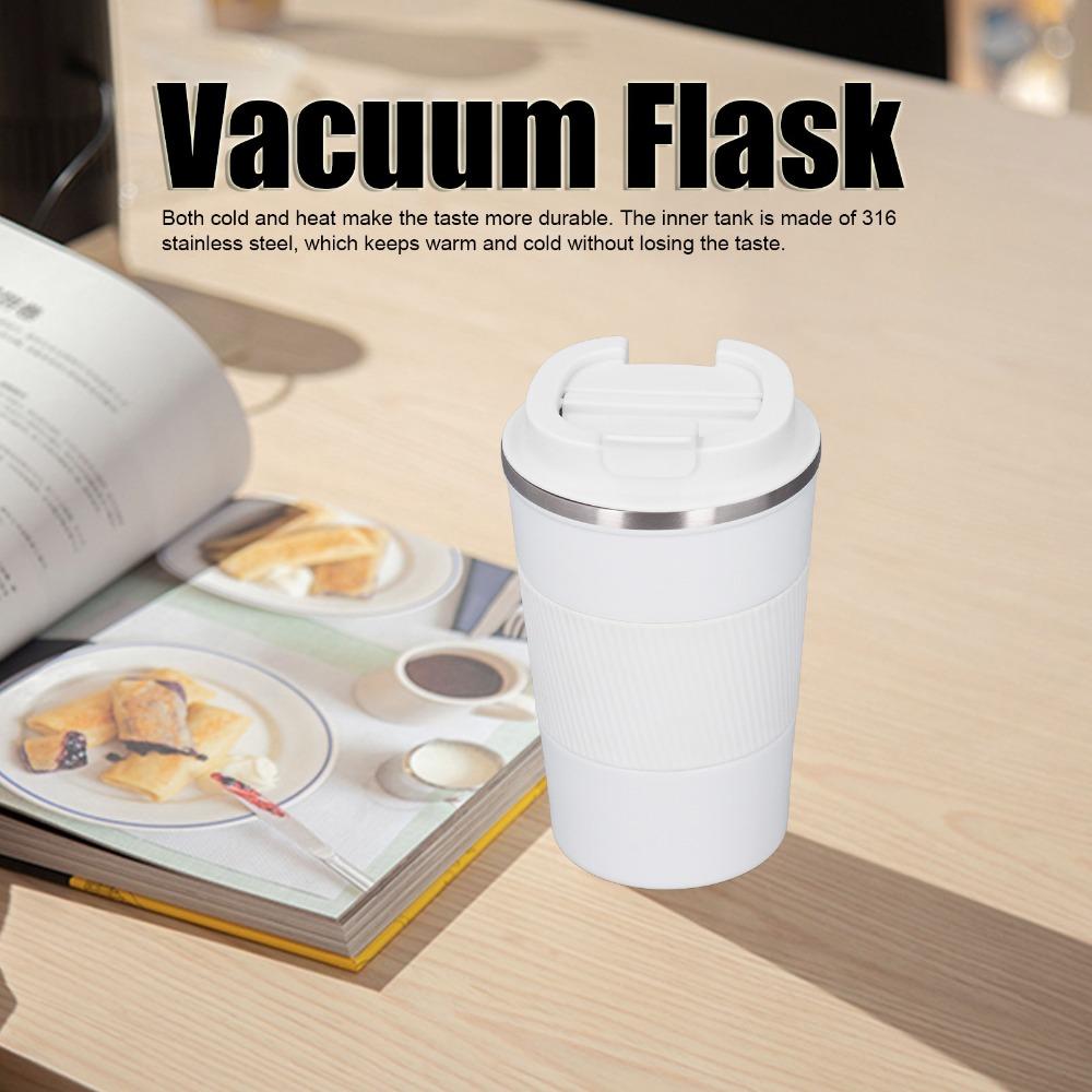 Silicone Sleeve Coffee Cup Stainless Steel Water Mug Practical Coffee Mug Travel