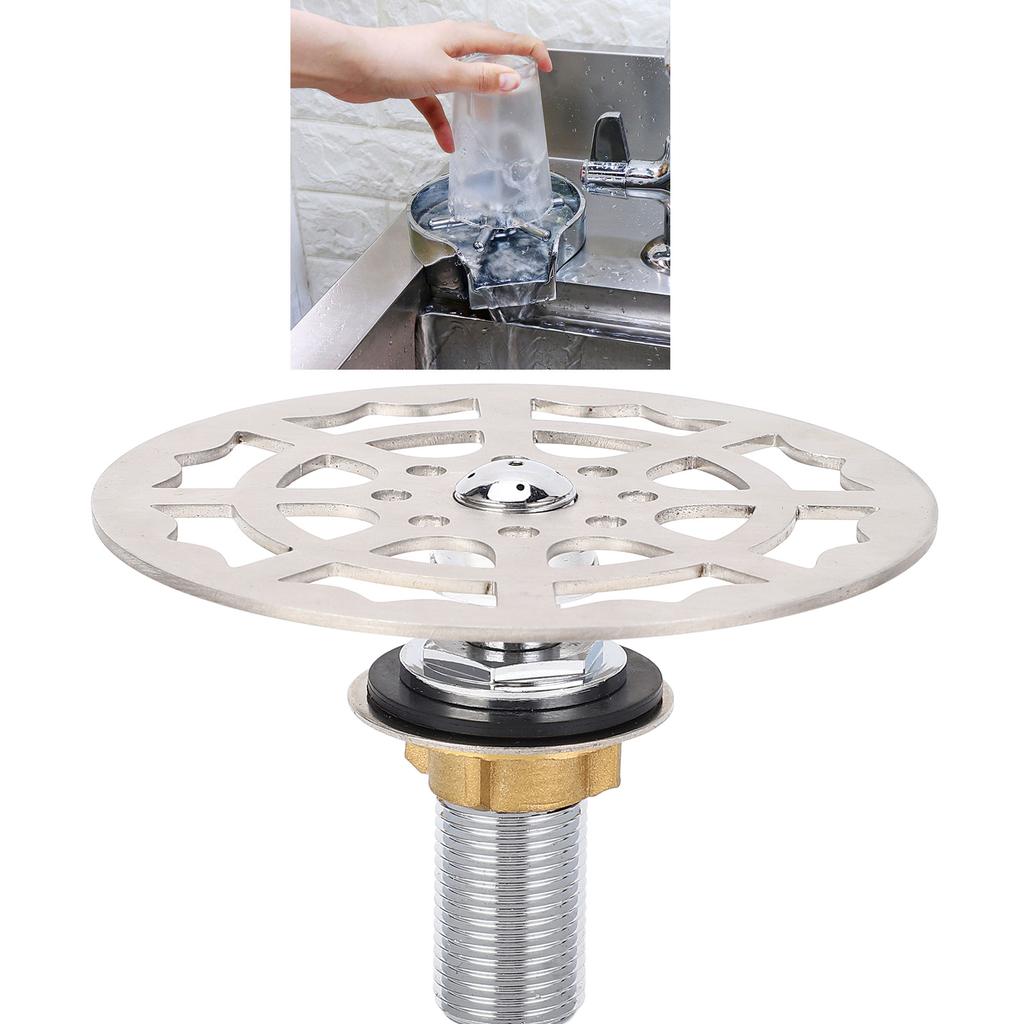 Насадка для ополаскивания стекла для бара, головка крана из нержавеющей стали, автоматическое приспособление для мытья чашек