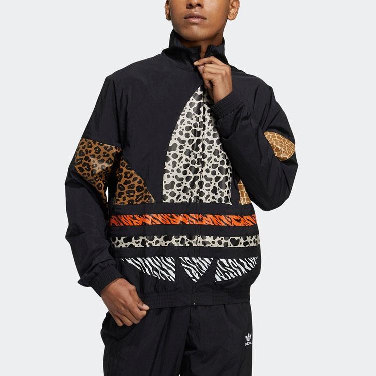 Adidas Originals Trefoil ATM TT Stand Collar Track Jacket Men Jackets Black GT9720