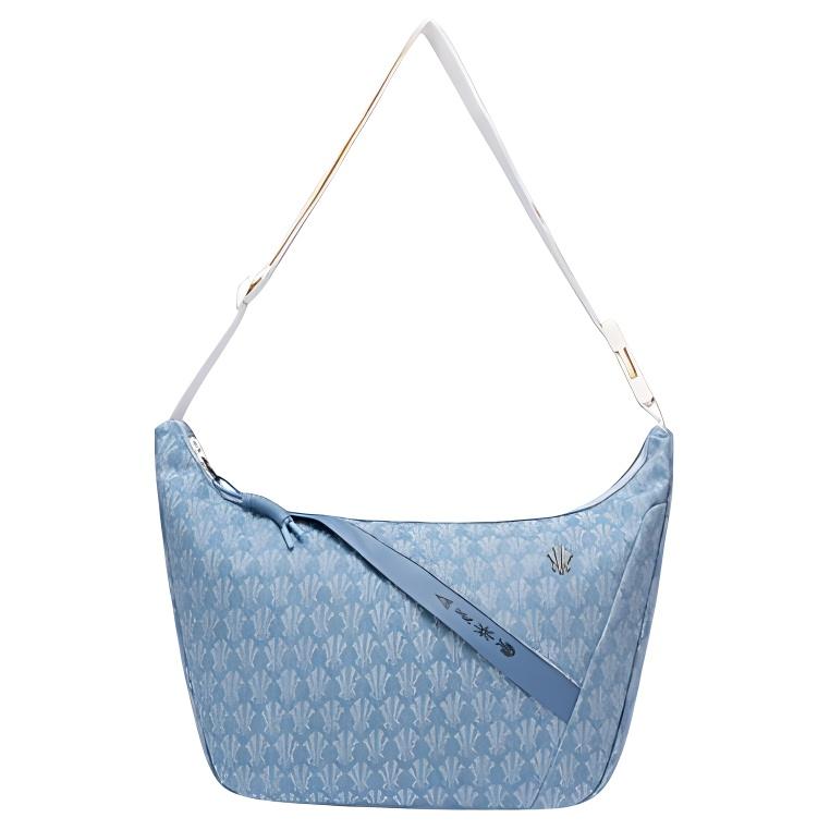 Anta Irving Collection Fabric Crossbody Bag, Shoulder Bag Unisex Denim Light Blue 192521141-2